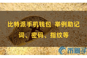 比特派手机钱包  举例助记词、密码、指纹等